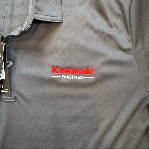 Travis Mathew Kawasaki Engines Coto Performance Polo Shirt - Picture 2 of 5